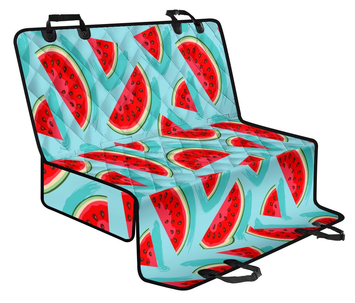 Blue Watermelon Pieces Pattern Print Pet Car Back Seat Cover - 707302fd9a94 Blue Watermelon Pieces Pattern Print Pet Car Back Seat Cover - 707302fd9a94