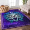 Blue Wolf Celtics Rug Sport Decor Gift Floor Decor Living Room Carpet Rug Area Rug - c09daf3e7da6