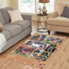 Bluetick Coonhound Rug Sport Decor Gift Floor Decor Living Room Carpet Rug Area Rug - 474e759282f4