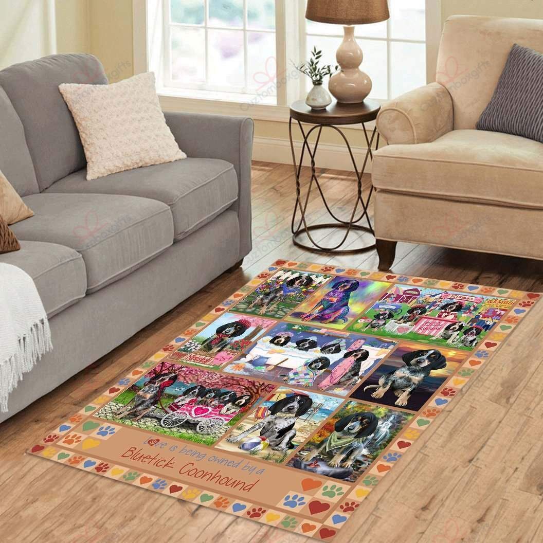 Bluetick Coonhound Rug Sport Decor Gift Floor Decor Living Room Carpet Rug Area Rug - 474e759282f4 Bluetick Coonhound Rug Sport Decor Gift Floor Decor Living Room Carpet Rug Area Rug - 474e759282f4