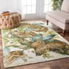 Boar Painting 1 Rug Sport Decor Gift Floor Decor Living Room Carpet Rug Area Rug - 9a206e813900