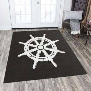 Boat Steering Wheel 1 Rug Sport Decor Gift Floor Decor Living Room Carpet Rug Area Rug - a2064dfcb893