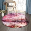 Boats Round Carpet Floor Rug Living Room Bedroom Decor Round Area Rug Carpet