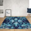 Bohemian Blue Rug Sport Decor Gift Floor Decor Living Room Carpet Rug Area Rug - 83e0547d3d66