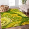Bohemian Green Rug Sport Decor Gift Floor Decor Living Room Carpet Rug Area Rug - beb39398a594