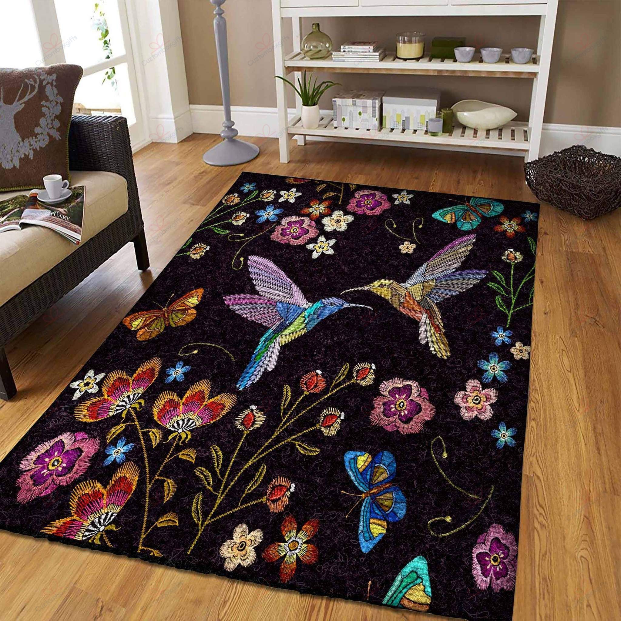 Bohemian Hummingbird Rug Sport Decor Gift Floor Decor Living Room Carpet Rug Area Rug - 8a86d5cf9202 Bohemian Hummingbird Rug Sport Decor Gift Floor Decor Living Room Carpet Rug Area Rug - 8a86d5cf9202