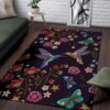 Bohemian Hummingbird Rug Sport Decor Gift Floor Decor Living Room Carpet Rug Area Rug - 386d4d5019ce