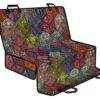 Bohemian Indian Box Pattern Print Pet Car Back Seat Cover - ed396bbd3e66