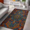 Bohemian Indian Mandala Pattern Rug Sport Decor Gift Floor Decor Living Room Carpet Rug Area Rug - db4c99938574