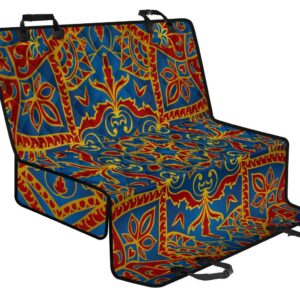 Bohemian Indian Mandala Pattern Print Pet Car Back Seat Cover - 0670486db9a5