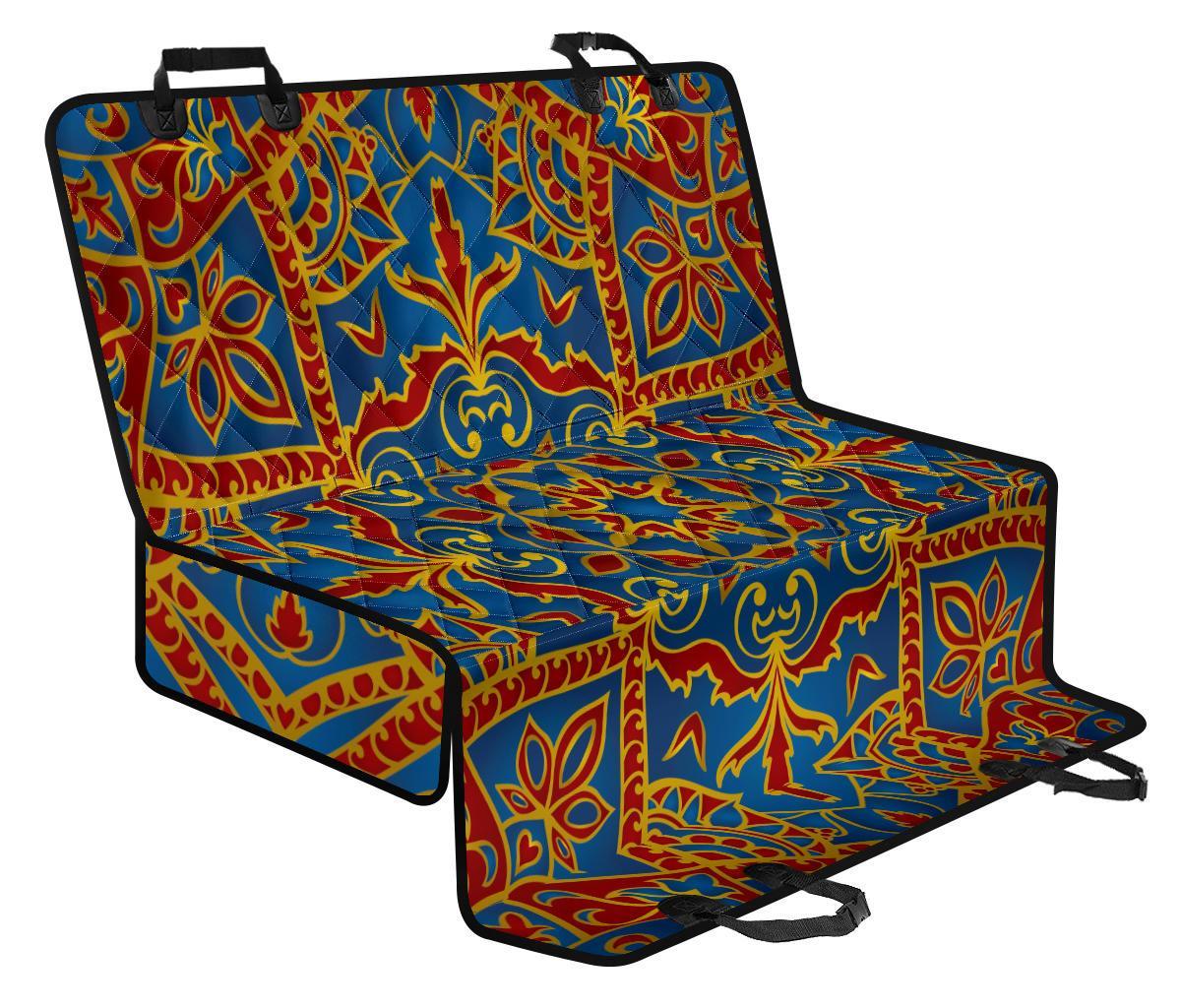 Bohemian Indian Mandala Pattern Print Pet Car Back Seat Cover - 0670486db9a5 Bohemian Indian Mandala Pattern Print Pet Car Back Seat Cover - 0670486db9a5