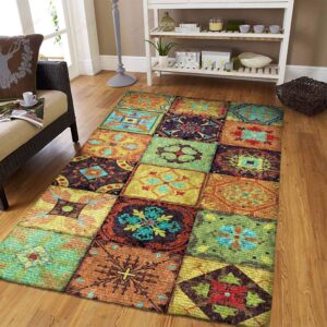 Bohemian Painting Rug Sport Decor Gift Floor Decor Living Room Carpet Rug Area Rug - e09d164e535c