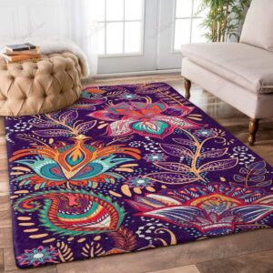 Bohemian Pattern 2 Rug Sport Decor Gift Floor Decor Living Room Carpet Rug Area Rug - e36ae559fdc3
