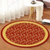 Bohemian Pattern 2 Round Carpet Floor Rug Living Room Bedroom Decor Round Area Rug Carpet