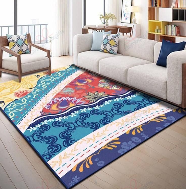 Bohemian Pattern 6 Rug Sport Decor Gift Floor Decor Living Room Carpet Rug Area Rug - 4e48eb250b0d Bohemian Pattern 6 Rug Sport Decor Gift Floor Decor Living Room Carpet Rug Area Rug - 4e48eb250b0d