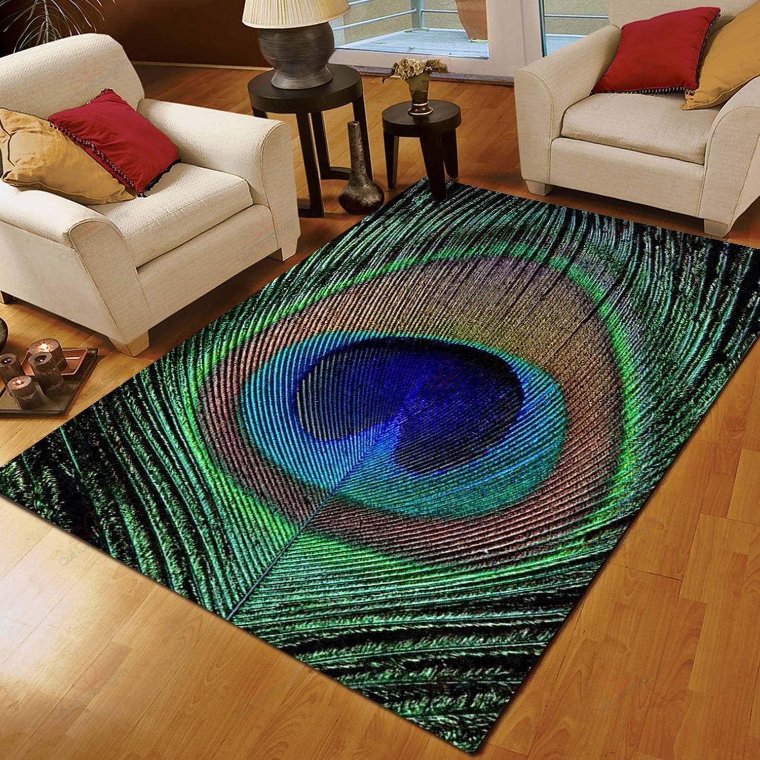 Bohemian Peacock Rug Sport Decor Gift Floor Decor Living Room Carpet Rug Area Rug - 23e26dd90afe Bohemian Peacock Rug Sport Decor Gift Floor Decor Living Room Carpet Rug Area Rug - 23e26dd90afe