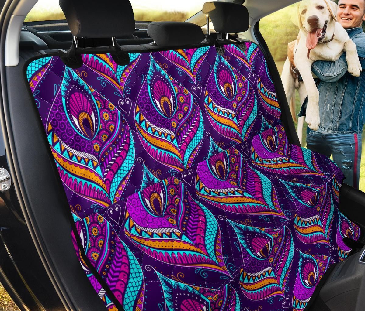 Bohemian Purple Pattern Car Back Seat Cover Dog Car Seat Covers - ffe2a00b8ea3 Bohemian Purple Pattern Car Back Seat Cover Dog Car Seat Covers - ffe2a00b8ea3