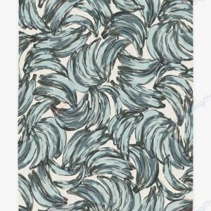 Boho Bananas Blue Rug Sport Decor Gift Floor Decor Living Room Carpet Rug Area Rug - 9321e13afee6