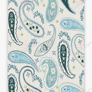 Boho Boteh Blue Rug Sport Decor Gift Floor Decor Living Room Carpet Rug Area Rug - e43203ea6a6b
