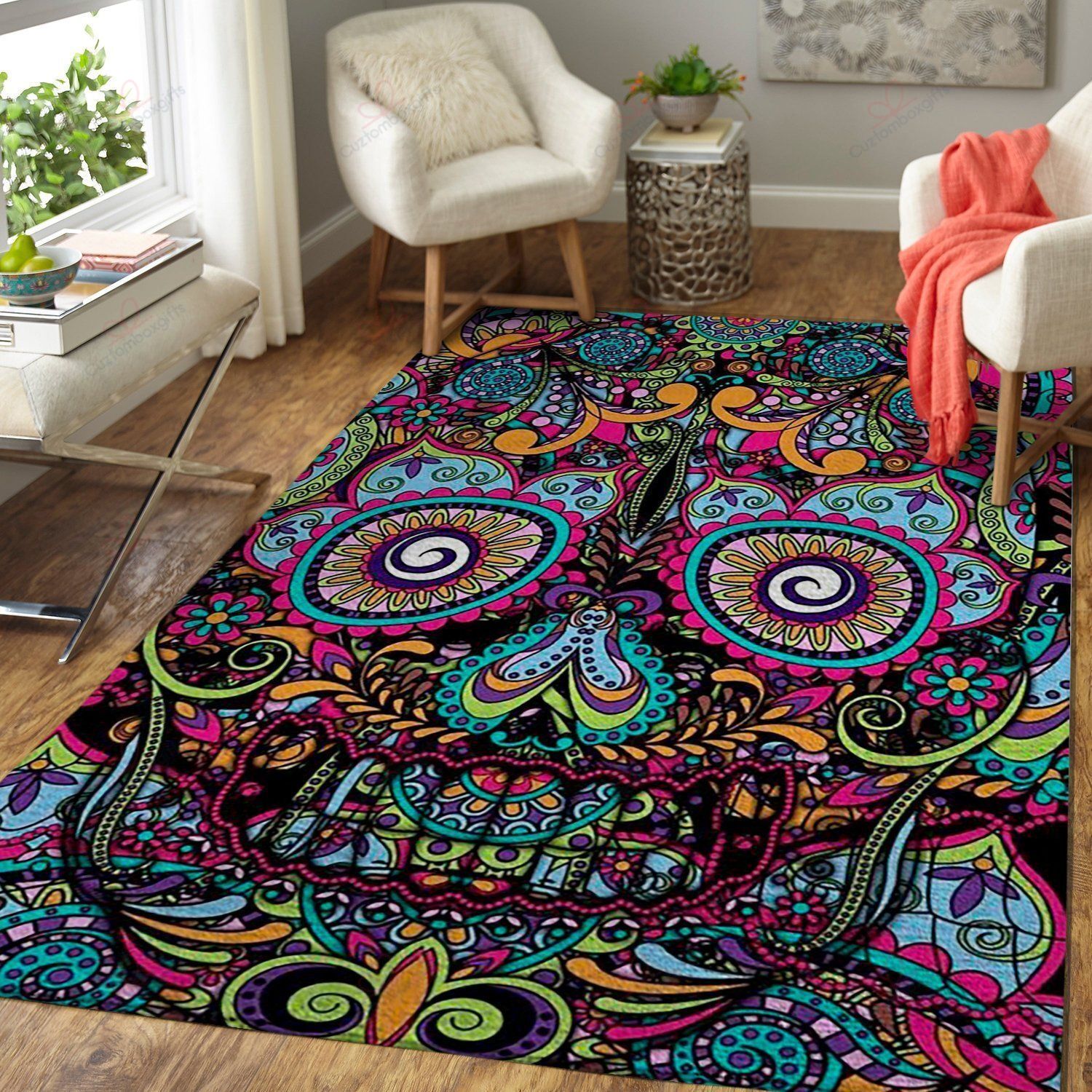 Boho Detailed Skull Rug Sport Decor Gift Floor Decor Living Room Carpet Rug Area Rug - ccf93c92816e Boho Detailed Skull Rug Sport Decor Gift Floor Decor Living Room Carpet Rug Area Rug - ccf93c92816e