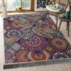 Boho Dragonfly Rug Sport Decor Gift Floor Decor Living Room Carpet Rug Area Rug - 427a2da54d29