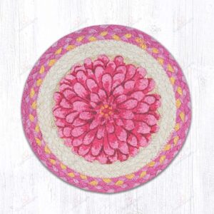 Boho Flower Round Carpet Floor Rug Living Room Bedroom Decor Round Area Rug Carpet
