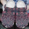 Boho Personalized Clog Custom Crocs Comfortablefashion Style Comfortable For Women Men Kid Print 3D Purple
