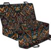 Boho Tribal Aztec Pattern Print Pet Car Back Seat Cover - b391c870294a