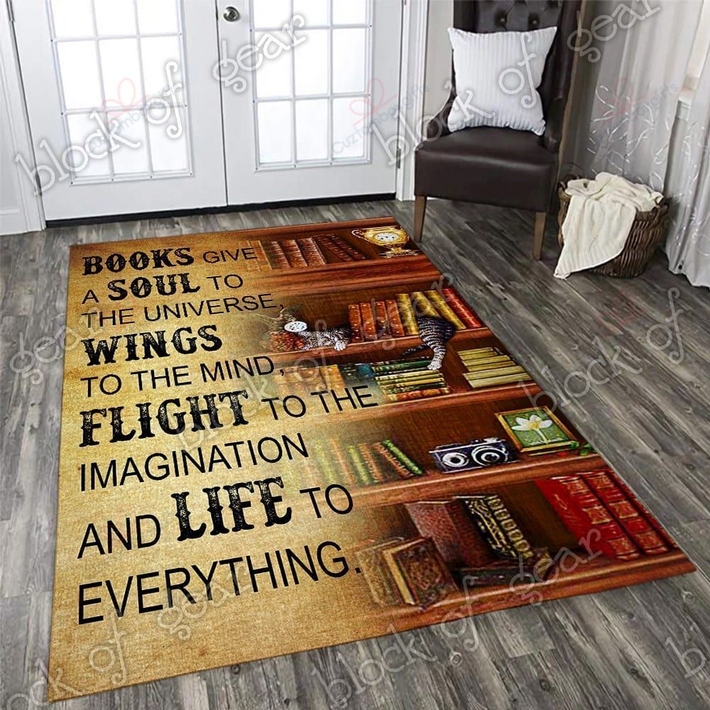 Book And Cat Rug Sport Decor Gift Floor Decor Living Room Carpet Rug Area Rug - e72d56e29ca9 Book And Cat Rug Sport Decor Gift Floor Decor Living Room Carpet Rug Area Rug - e72d56e29ca9