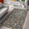 Book Pattern 3 Rug Sport Decor Gift Floor Decor Living Room Carpet Rug Area Rug - 108370000000