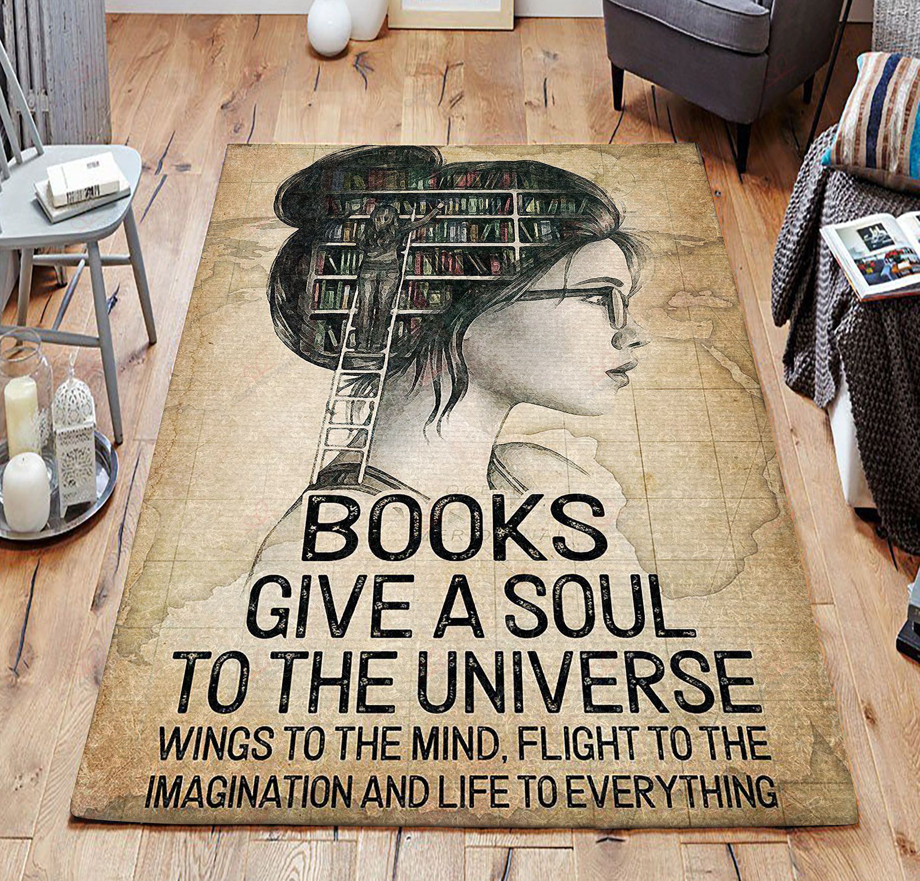 Books Give A Soul To The Universe Wings To The Mind Rug Sport Decor Gift Floor Decor Living Room Carpet Rug Area Rug - 9968561e6e90 Books Give A Soul To The Universe Wings To The Mind Rug Sport Decor Gift Floor Decor Living Room Carpet Rug Area Rug - 9968561e6e90