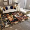 Bookshelf 2 Rug Sport Decor Gift Floor Decor Living Room Carpet Rug Area Rug - 70904e67cb22
