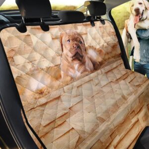 Bordeaux Mastiff Theme Car Back Seat Cover Dog Car Seat Covers - 8f0402055d0b