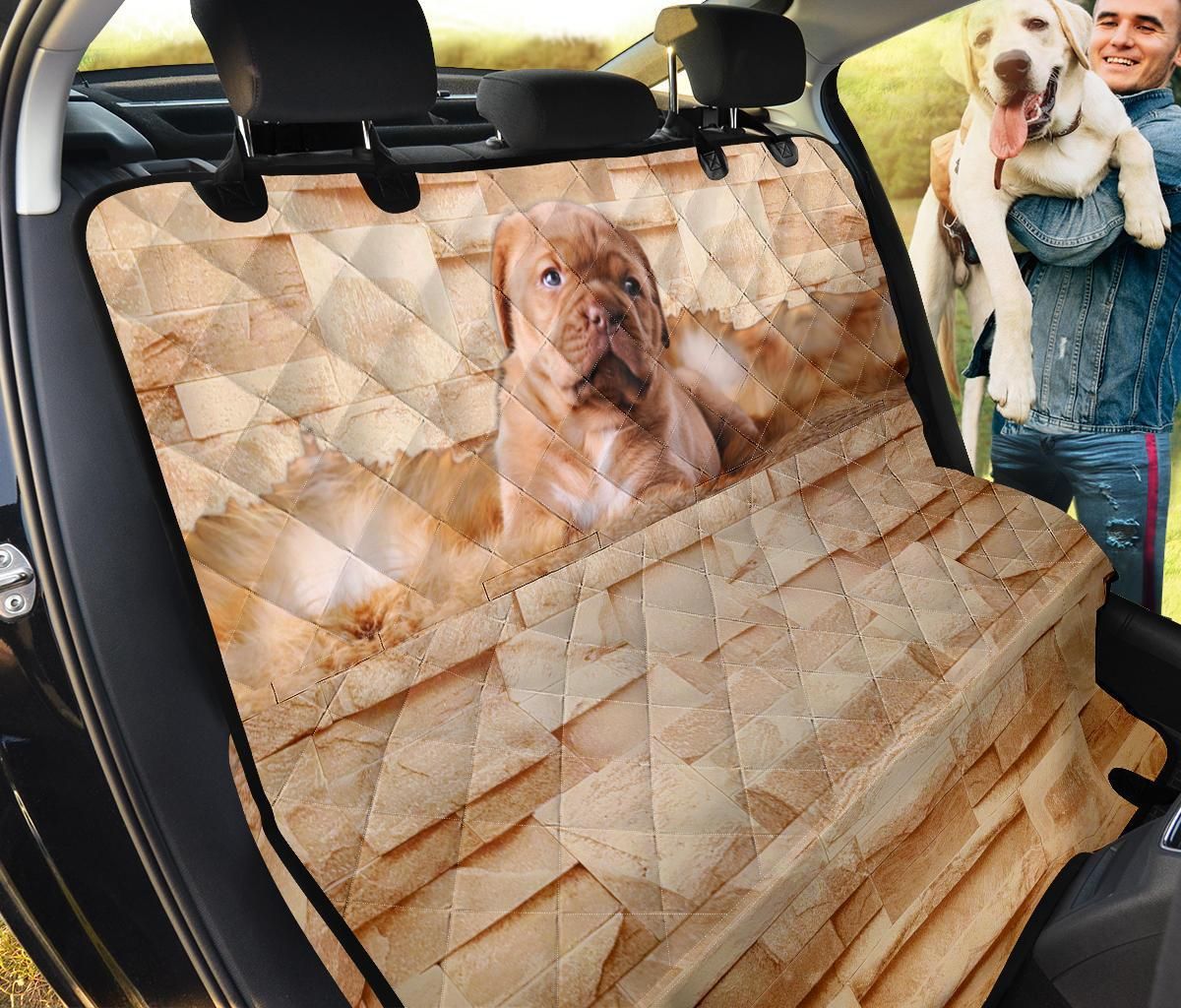 Bordeaux Mastiff Theme Car Back Seat Cover Dog Car Seat Covers - 8f0402055d0b Bordeaux Mastiff Theme Car Back Seat Cover Dog Car Seat Covers - 8f0402055d0b