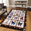 Borzoi Rug Sport Decor Gift Floor Decor Living Room Carpet Rug Area Rug - f118c2fea4a5