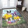 Boston Terier Father And Child Rug Sport Decor Gift Floor Decor Living Room Carpet Rug Area Rug - 61431f30649a