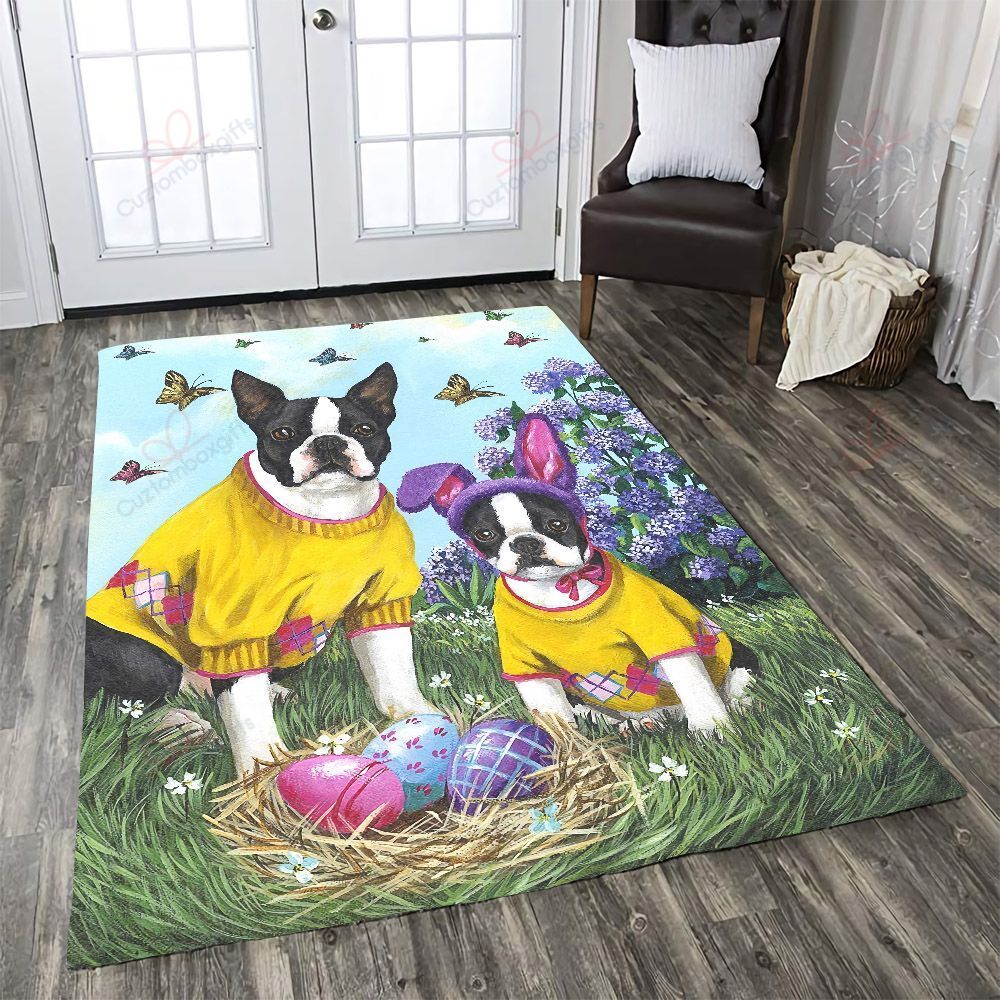 Boston Terier Father And Child Rug Sport Decor Gift Floor Decor Living Room Carpet Rug Area Rug - 61431f30649a Boston Terier Father And Child Rug Sport Decor Gift Floor Decor Living Room Carpet Rug Area Rug - 61431f30649a