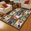 Boston Terrier 4 Rug Sport Decor Gift Floor Decor Living Room Carpet Rug Area Rug - 51939cbf115f