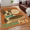 Boston Terrier Baker Rug Sport Decor Gift Floor Decor Living Room Carpet Rug Area Rug - 3c443a5ca7df