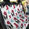 Boston Terrier Christmas Patterns Design Car Back Seat Cover Dog Car Seat Covers - dd03d7a831cf
