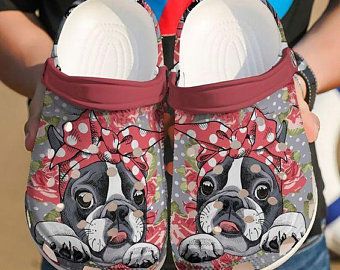 Boston Terrier Crocs Crocband Clog Clog Comfortable For Mens And Womens Classic Clog Water Shoes Comfortable Boston Terrier Crocs Crocband Clog Clog Comfortable For Mens And Womens Classic Clog Water Shoes Comfortable