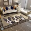 Boston Terrier Home Sweet Home Rug Sport Decor Gift Floor Decor Living Room Carpet Rug Area Rug - 2d3fb507c5a2