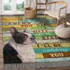 Boston Terrier Ill Be Watching You Rug Sport Decor Gift Floor Decor Living Room Carpet Rug Area Rug - f25400cbeade