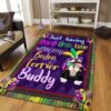 Boston Terrier Just Having Mardi Gras Time Rug Sport Decor Gift Floor Decor Living Room Carpet Rug Area Rug - d0baaafaf03c