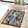Boston Terrier Mamma Area Rug Sport Decor Gift Floor Decor Living Room Carpet Rug Area Rug - 073e92f74238