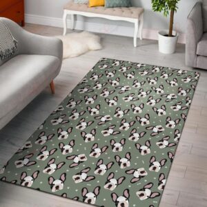 Boston Terrier Pattern 5 Rug Sport Decor Gift Floor Decor Living Room Carpet Rug Area Rug - a3e8476d8214