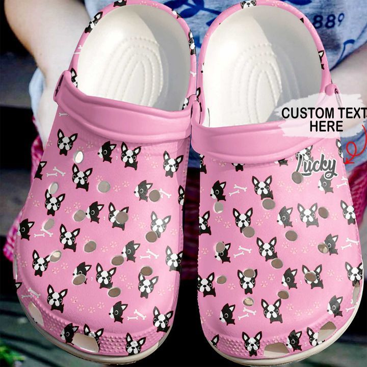 Boston Terrier Personalized Pattern Sku 318 Crocs Clog Clog Shoes Boston Terrier Personalized Pattern Sku 318 Crocs Clog Clog Shoes