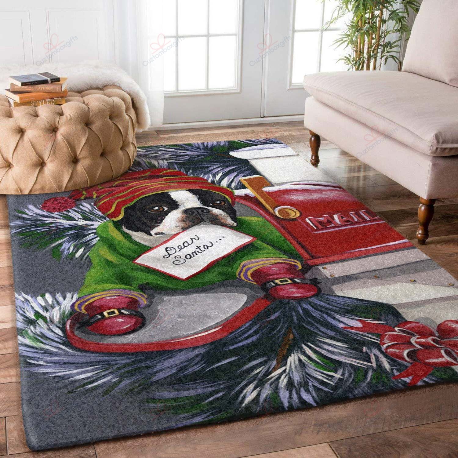 Boston Terrier Red Rug Sport Decor Gift Floor Decor Living Room Carpet Rug Area Rug - 586d45ab594a Boston Terrier Red Rug Sport Decor Gift Floor Decor Living Room Carpet Rug Area Rug - 586d45ab594a