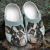 Boston Terrier Spaniel Personalize Clog Custom Crocs Fashionstyle Comfortable For Women Men Kid Print 3D Lovely Bt