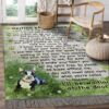 Boston Terrier Waiting At The Door Rug Sport Decor Gift Floor Decor Living Room Carpet Rug Area Rug - 56dc6957b88d
